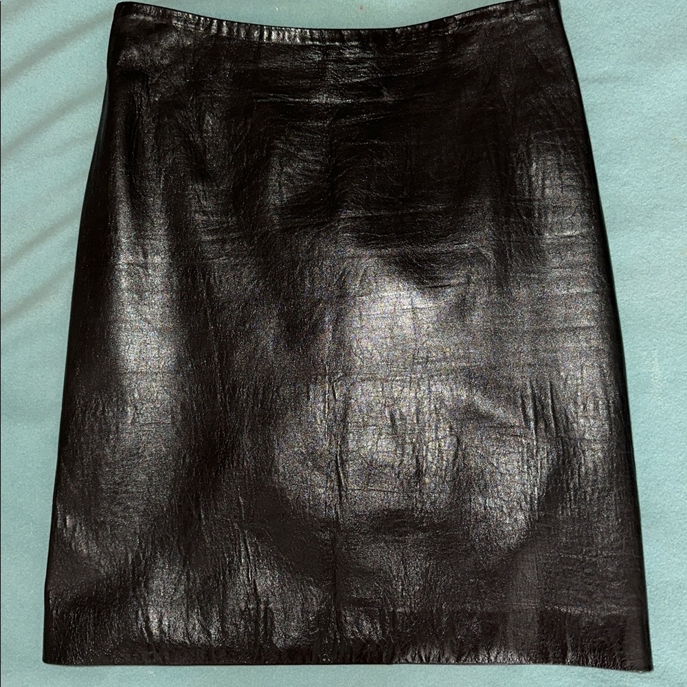 Ann Demeulemeester leather skirt - Picture 4 of 11